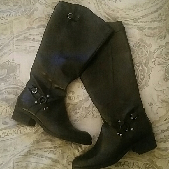 Unisa Shoes - Unisa Black Riding Boots ** price drop**